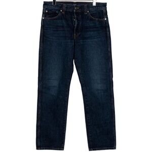 KHAITE Dark Blue Straight Leg Jeans - Like New